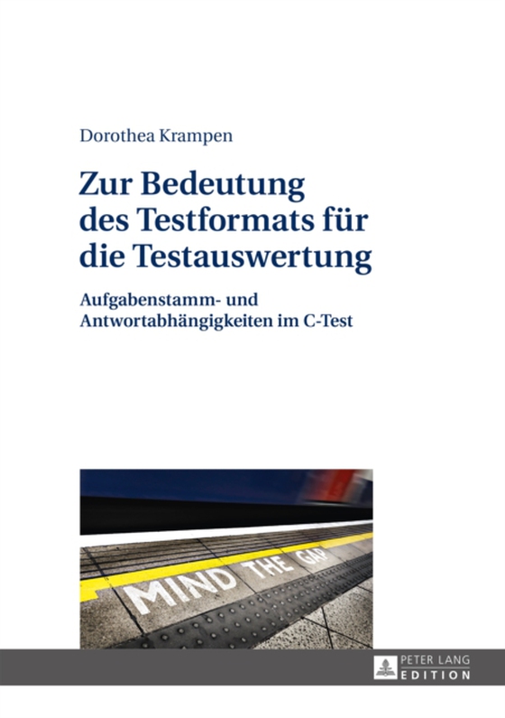 Zur Bedeutung des Testformats fuer die Testauswertung (e-bog) af Dorothea Krampen, Krampen