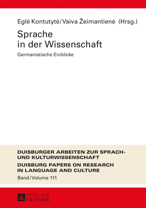 Sprache in der Wissenschaft (e-bog) af -