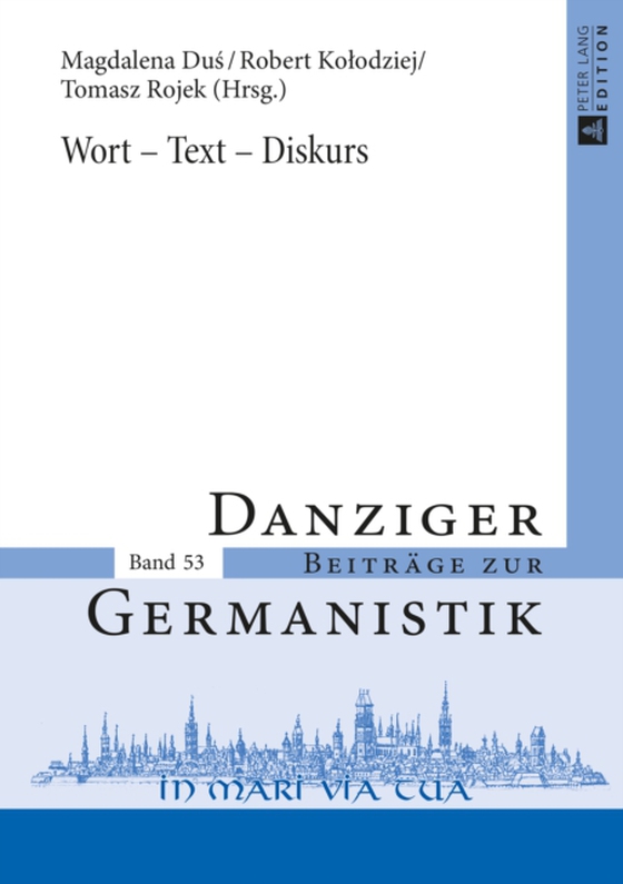 Wort – Text – Diskurs (e-bog) af -