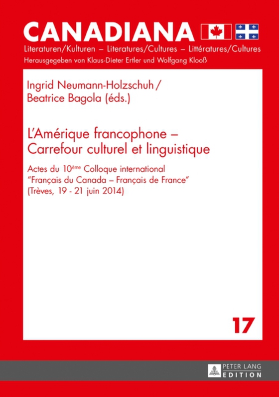 L’Amérique francophone – Carrefour culturel et linguistique (e-bog) af -