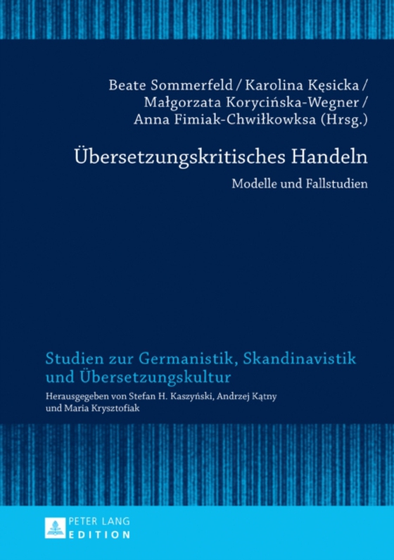 Uebersetzungskritisches Handeln (e-bog) af -