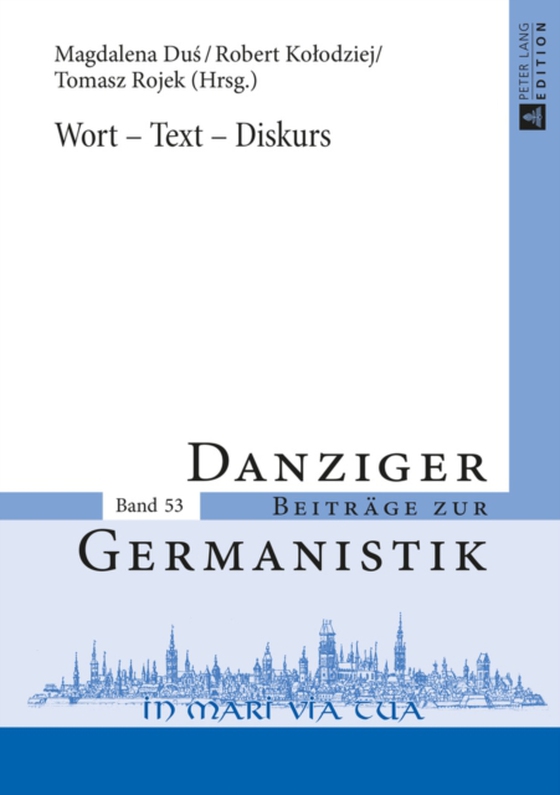 Wort – Text – Diskurs (e-bog) af -