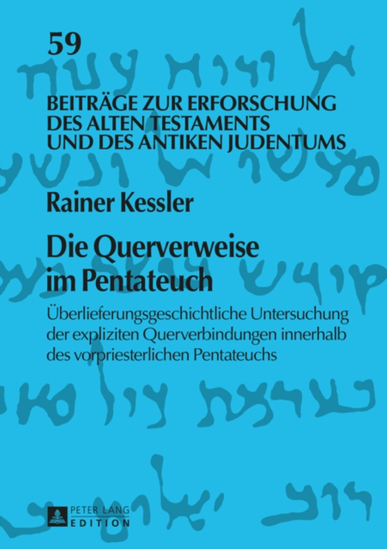 Die Querverweise im Pentateuch (e-bog) af Rainer Kessler, Kessler