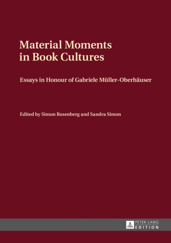 Material Moments in Book Cultures (e-bog) af -