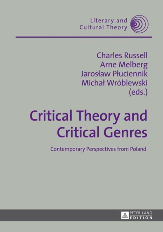 Critical Theory and Critical Genres (e-bog) af -