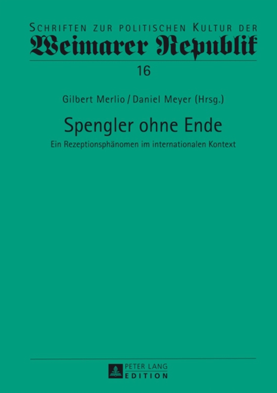 Spengler ohne Ende (e-bog) af -