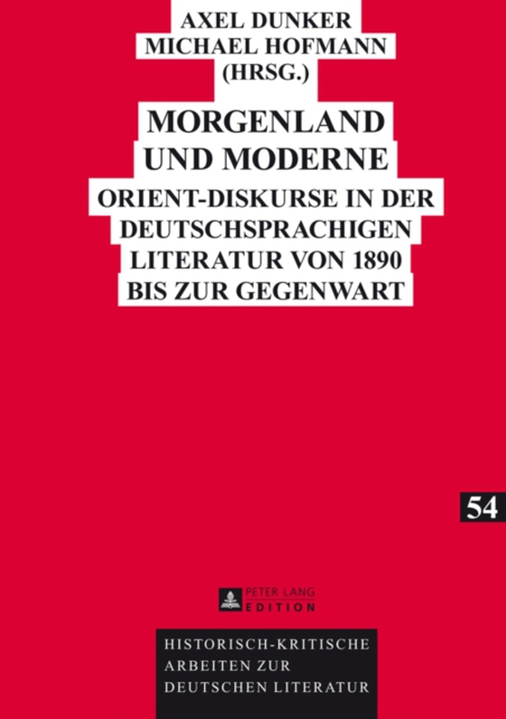 Morgenland und Moderne (e-bog) af -