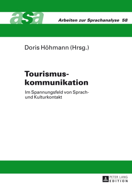 Tourismuskommunikation (e-bog) af -