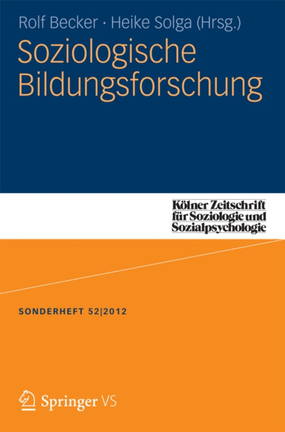 Soziologische Bildungsforschung (e-bog) af -