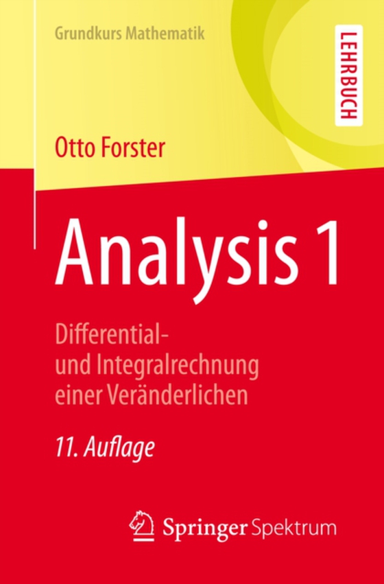 Analysis 1 (e-bog) af Forster, Otto