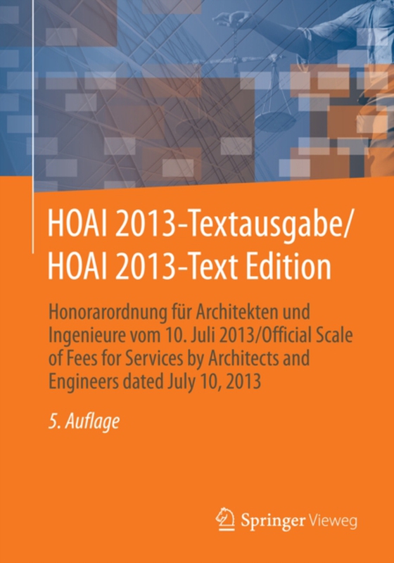 HOAI 2013-Textausgabe/HOAI 2013-Text Edition