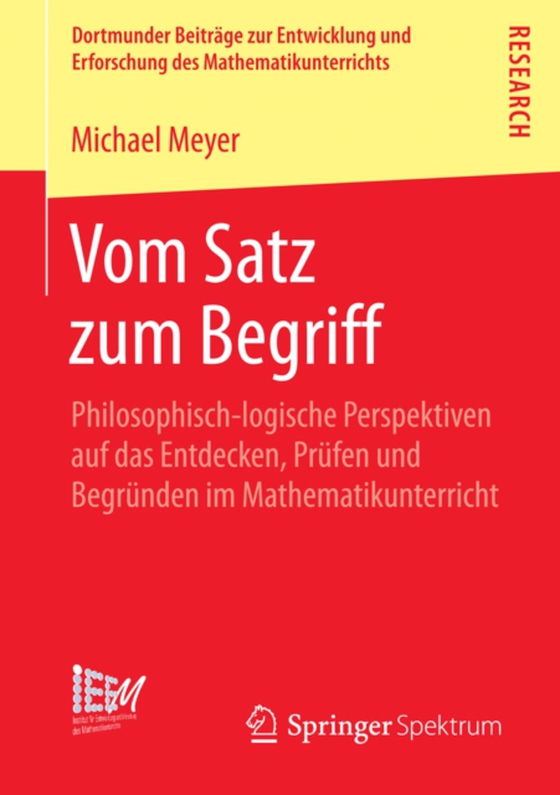 Vom Satz zum Begriff (e-bog) af Meyer, Michael