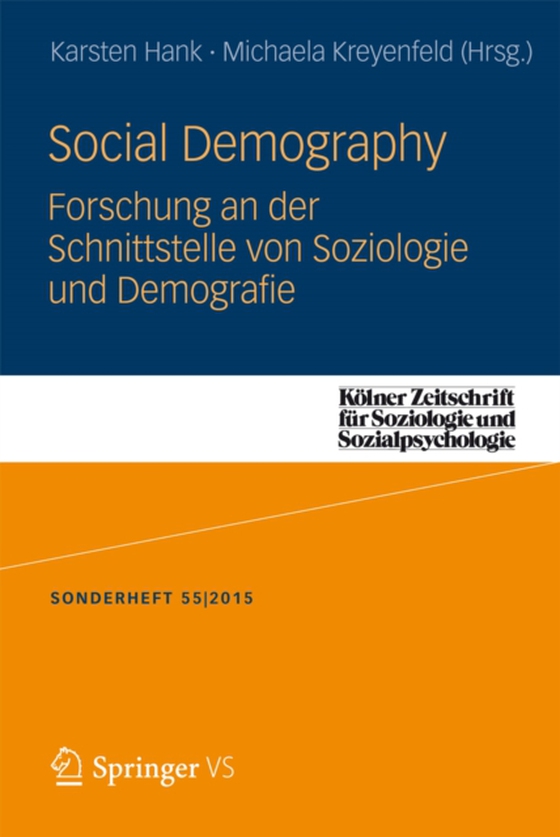 Social Demography - Forschung an der Schnittstelle von Soziologie und Demographie (e-bog) af -