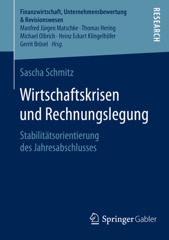 Wirtschaftskrisen und Rechnungslegung (e-bog) af Schmitz, Sascha