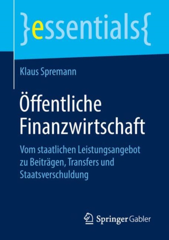 Öffentliche Finanzwirtschaft (e-bog) af Spremann, Klaus