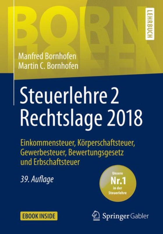 Steuerlehre 2 Rechtslage 2018 (e-bog) af Bornhofen, Martin C.