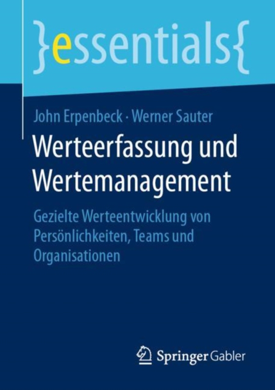 Werteerfassung und Wertemanagement (e-bog) af Sauter, Werner