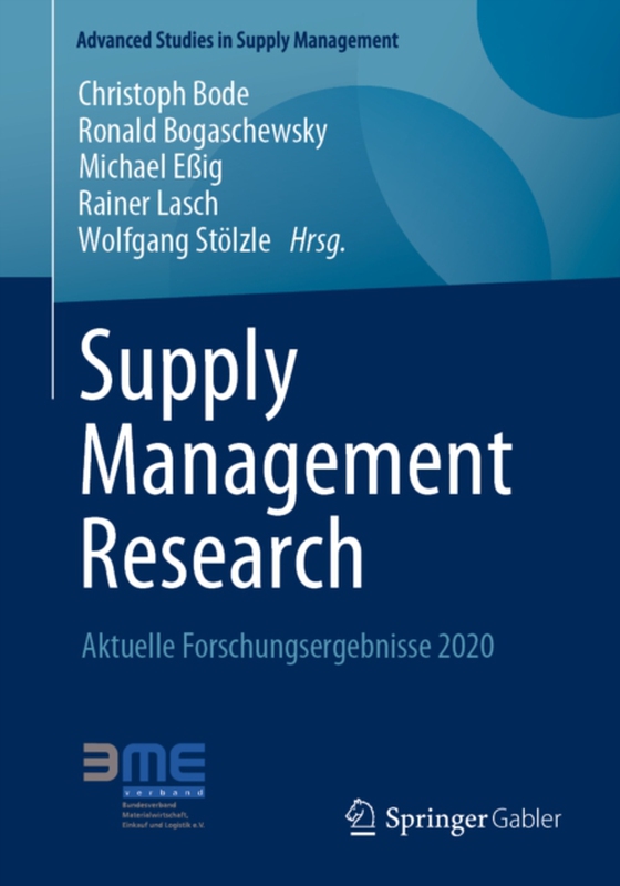 Supply Management Research (e-bog) af -