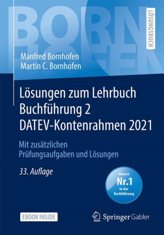 Lösungen zum Lehrbuch Buchführung 2 DATEV-Kontenrahmen 2021 (e-bog) af Bornhofen, Martin C.