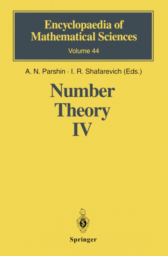 Number Theory IV (e-bog) af -