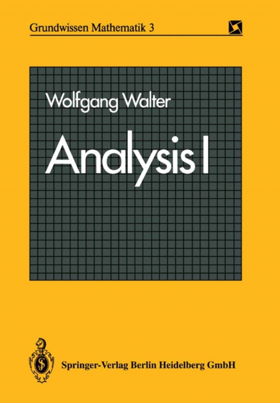 Analysis I (e-bog) af Walter, Wolfgang