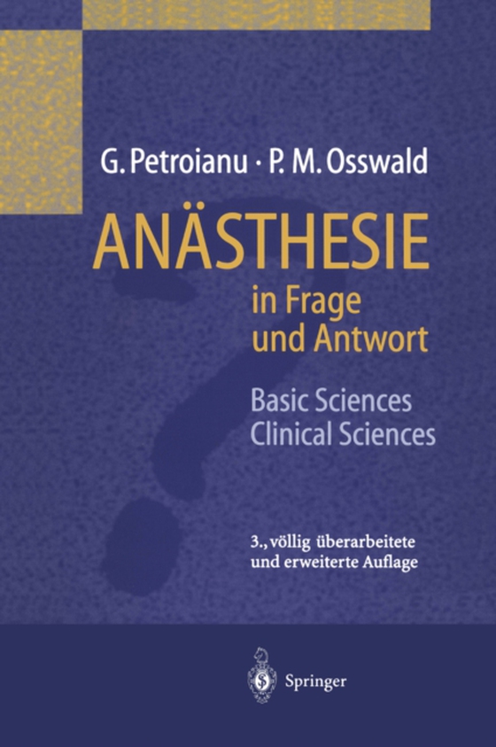 Anästhesie in Frage und Antwort (e-bog) af Osswald, P.M.