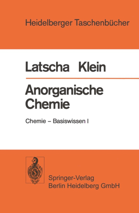 Anorganische Chemie (e-bog) af Klein, H. A.