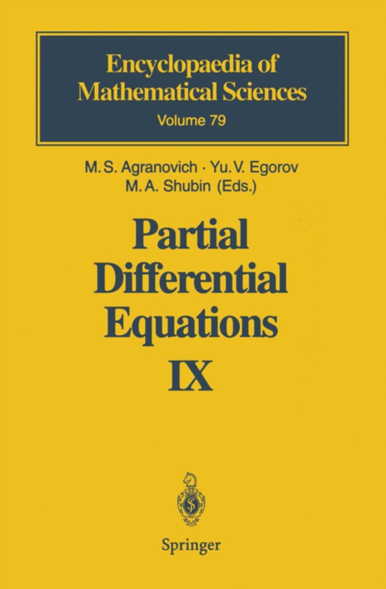 Partial Differential Equations IX (e-bog) af -