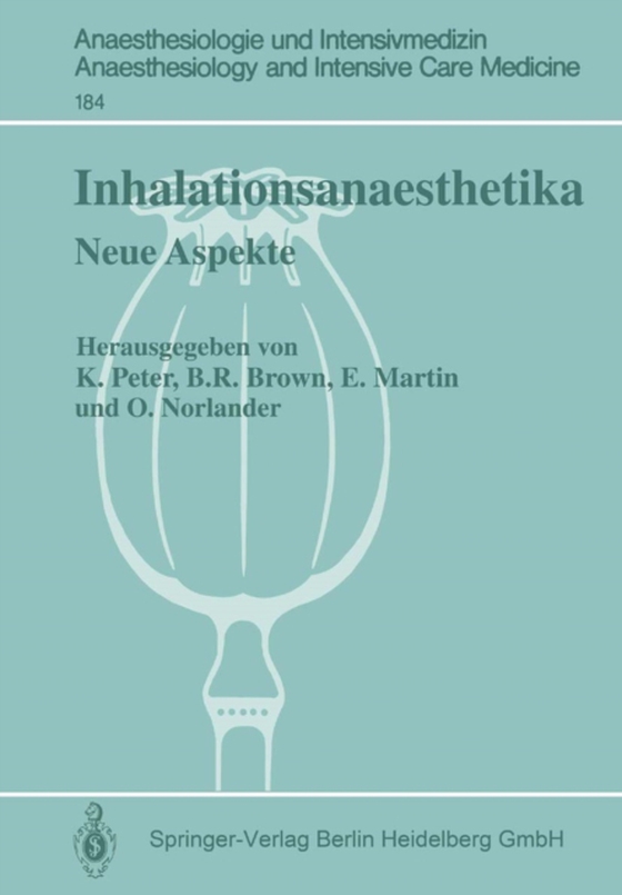 Inhalationsanaesthetika (e-bog) af -