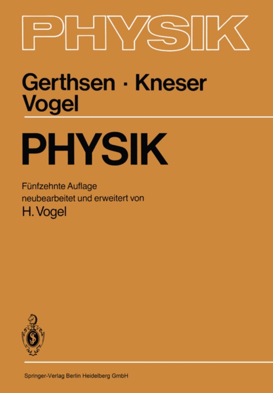 Physik (e-bog) af Vogel, Helmut