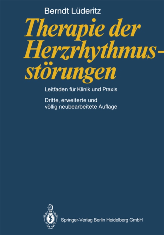 Therapie der Herzrhythmusstörungen (e-bog) af Luderitz, Berndt