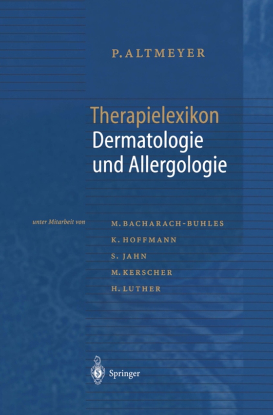 Therapielexikon Dermatologie und Allergologie (e-bog) af Altmeyer, Peter