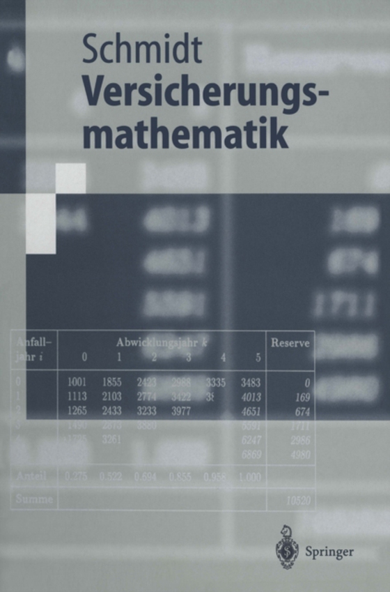 Versicherungsmathematik (e-bog) af Schmidt, Klaus D.