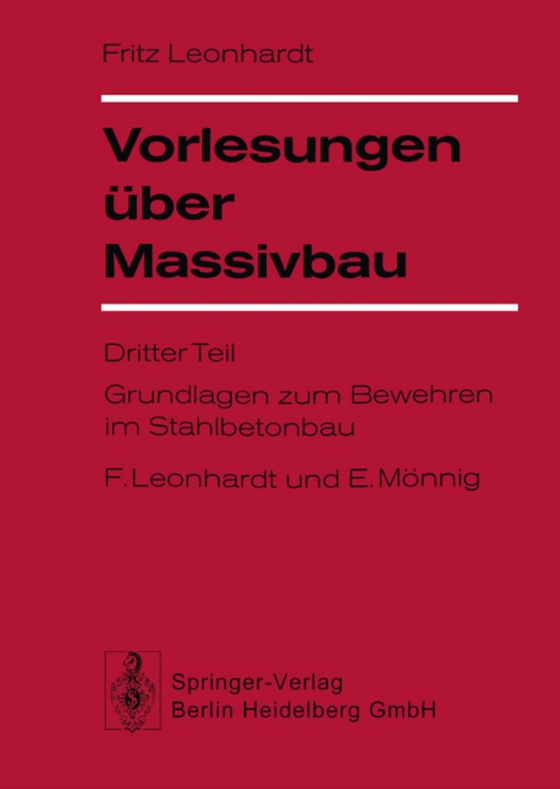 Vorlesungen über Massivbau