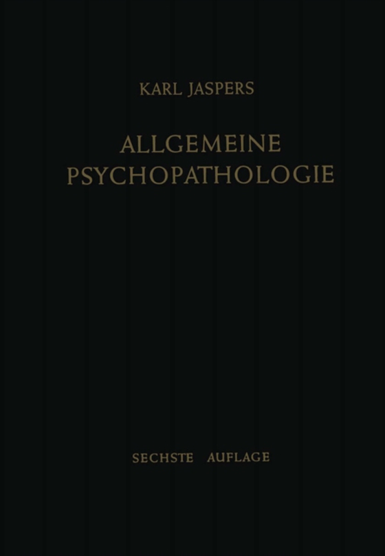 Allgemeine Psychopathologie (e-bog) af Jaspers, Karl