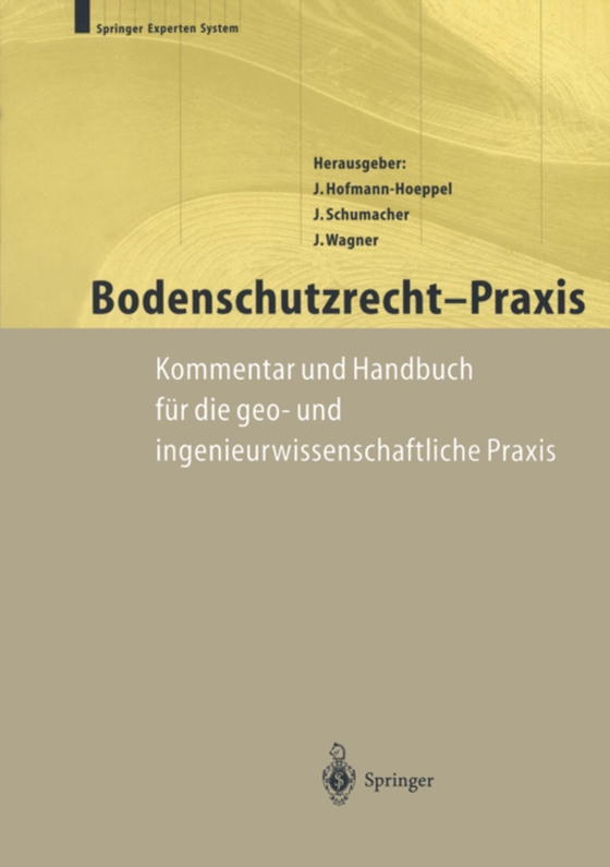 Bodenschutzrecht - Praxis