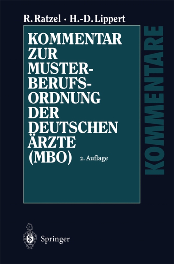 Kommentar zur Musterberufsordnung der deutschen Ärzte (MBO) (e-bog) af Lippert, Hans-Dieter