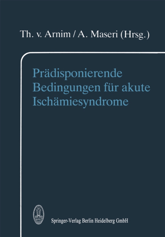 Prädisponierende Bedingungen für akute Ischämiesyndrome (e-bog) af -