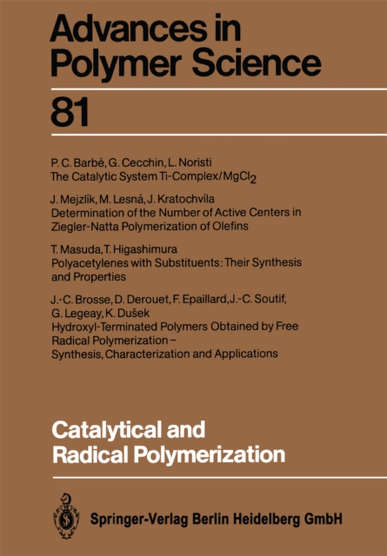 Catalytical and Radical Polymerization (e-bog) af -