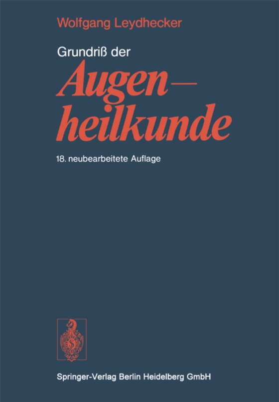 Grundriß der Augenheilkunde (e-bog) af Leydhecker, W.