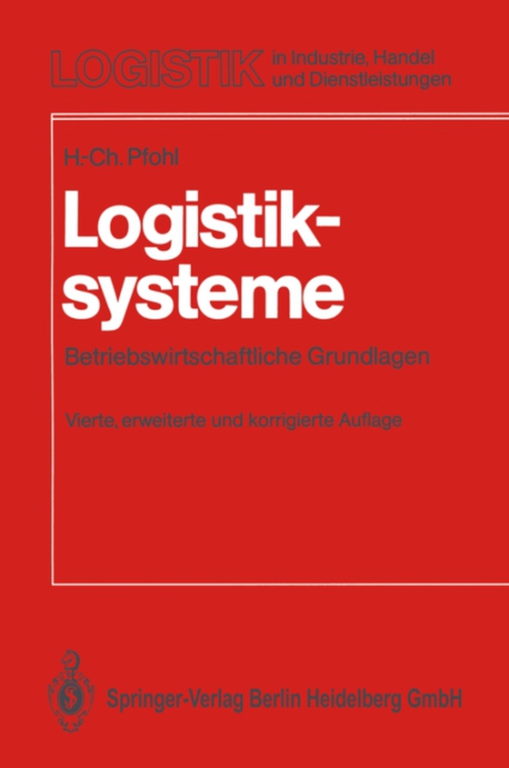 Logistiksysteme (e-bog) af Pfohl, Hans-Christian