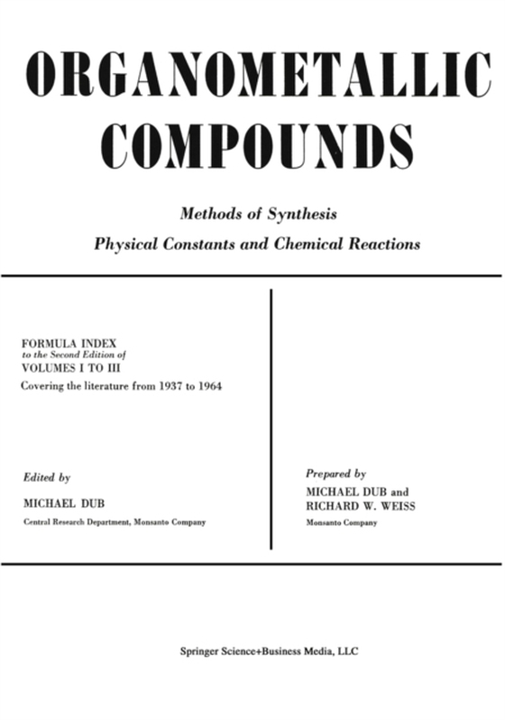 Organometallic Compounds (e-bog) af -