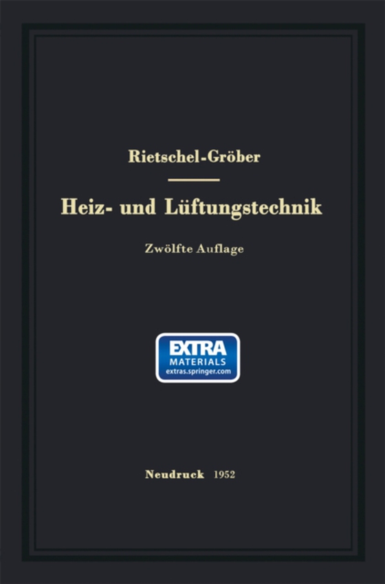 H. Rietschels Lehrbuch der Heiz- und Lüftungstechnik (e-bog) af Bradtke, Franz