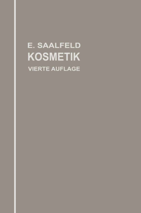 Kosmetik (e-bog) af Saalfeld, Edmund