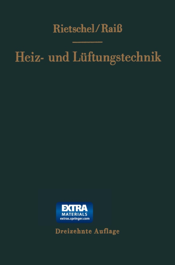 H. Rietschels Lehrbuch der Heiz- und Lüftungstechnik (e-bog) af Bradtke, Franz