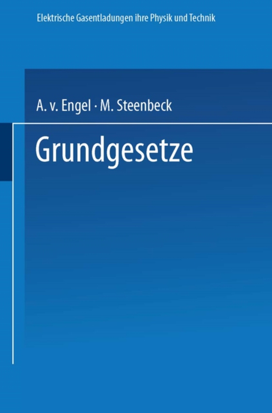 Elektrische Gasentladungen (e-bog) af Steenbeck, M.