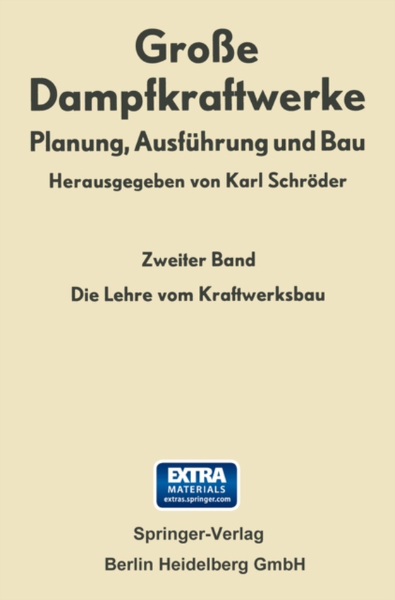 Die Lehre vom Kraftwerksbau (e-bog) af -