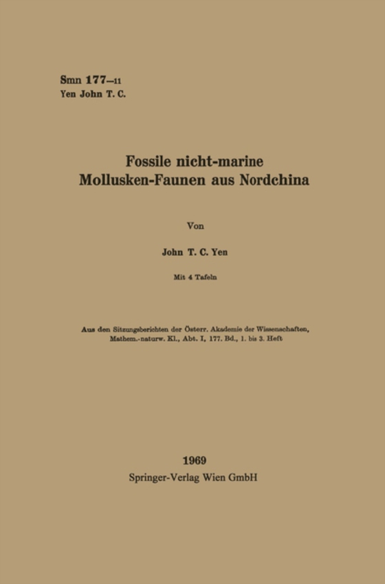 Fossile nicht-marine Mollusken-Faunen aus Nordchina (e-bog) af Tschugguel, Margarethe