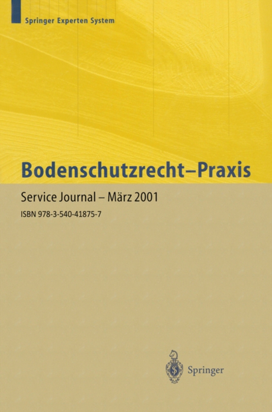 Bodenschutzrecht — Praxis