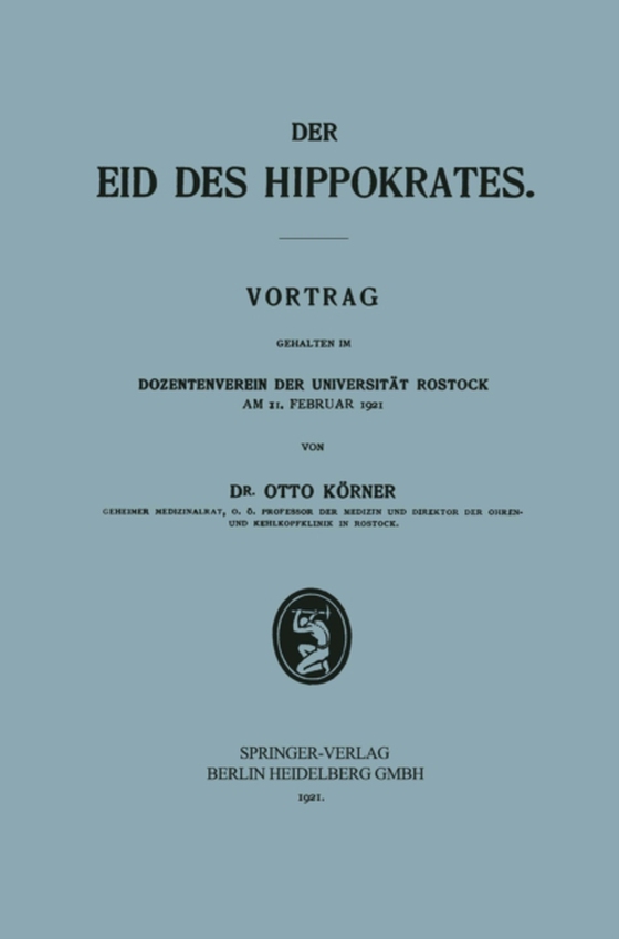 Der Eid des Hippokrates